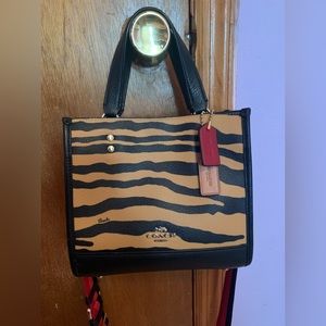 Cheetah Print Coach Crossbody Bag